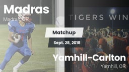 Matchup: Madras  vs. Yamhill-Carlton  2018