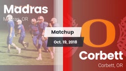 Matchup: Madras  vs. Corbett  2018
