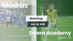 Matchup: Madras  vs. Salem Academy  2018
