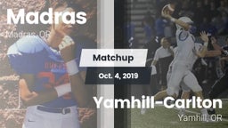 Matchup: Madras  vs. Yamhill-Carlton  2019