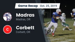 Recap: Madras  vs. Corbett  2019