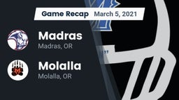 Recap: Madras  vs. Molalla  2021