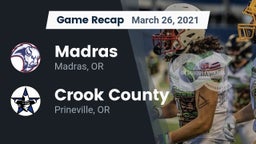 Recap: Madras  vs. Crook County  2021