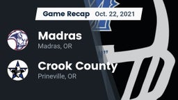 Recap: Madras  vs. Crook County  2021