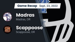 Recap: Madras  vs. Scappoose  2022