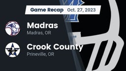Recap: Madras  vs. Crook County  2023