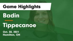 Badin  vs Tippecanoe Game Highlights - Oct. 30, 2021