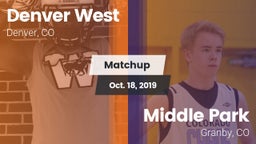 Matchup: Denver West High vs. Middle Park  2019
