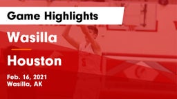 Wasilla  vs Houston  Game Highlights - Feb. 16, 2021