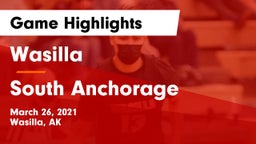 Wasilla  vs South Anchorage  Game Highlights - March 26, 2021