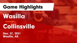 Wasilla  vs Collinsville  Game Highlights - Dec. 27, 2021