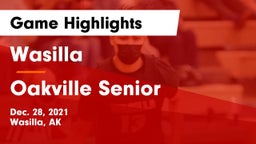 Wasilla  vs Oakville Senior  Game Highlights - Dec. 28, 2021