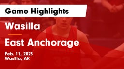 Wasilla  vs East Anchorage  Game Highlights - Feb. 11, 2023