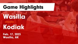 Wasilla  vs Kodiak  Game Highlights - Feb. 17, 2023