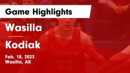 Wasilla  vs Kodiak  Game Highlights - Feb. 18, 2023