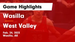 Wasilla  vs West Valley  Game Highlights - Feb. 24, 2023