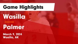 Wasilla  vs Palmer  Game Highlights - March 9, 2024