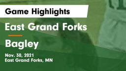 East Grand Forks  vs Bagley  Game Highlights - Nov. 30, 2021
