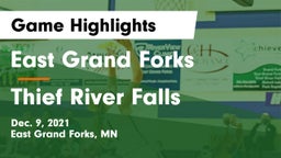 East Grand Forks  vs Thief River Falls  Game Highlights - Dec. 9, 2021