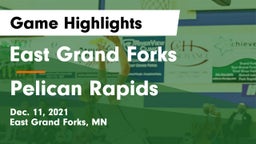 East Grand Forks  vs Pelican Rapids  Game Highlights - Dec. 11, 2021