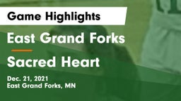 East Grand Forks  vs Sacred Heart  Game Highlights - Dec. 21, 2021