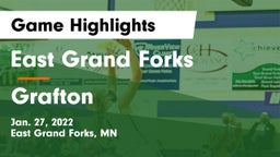 East Grand Forks  vs Grafton  Game Highlights - Jan. 27, 2022