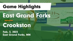East Grand Forks  vs Crookston  Game Highlights - Feb. 3, 2022