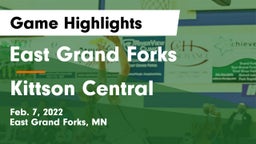 East Grand Forks  vs Kittson Central  Game Highlights - Feb. 7, 2022