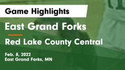 East Grand Forks  vs Red Lake County Central Game Highlights - Feb. 8, 2022