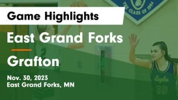 East Grand Forks  vs Grafton  Game Highlights - Nov. 30, 2023