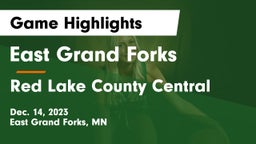 East Grand Forks  vs Red Lake County Central Game Highlights - Dec. 14, 2023