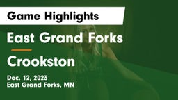East Grand Forks  vs Crookston  Game Highlights - Dec. 12, 2023