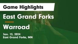 East Grand Forks  vs Warroad  Game Highlights - Jan. 13, 2024