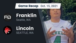 Recap: Franklin  vs. Lincoln   2021