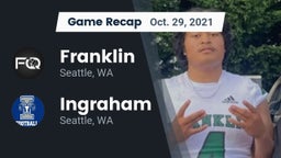 Recap: Franklin  vs. Ingraham  2021