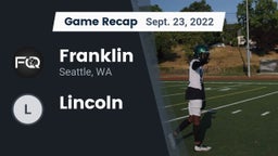 Recap: Franklin  vs. Lincoln 2022