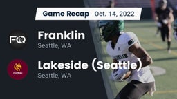 Recap: Franklin  vs. Lakeside  (Seattle) 2022