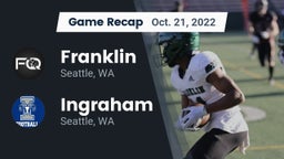 Recap: Franklin  vs. Ingraham  2022