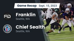 Recap: Franklin  vs. Chief Sealth  2023