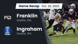 Recap: Franklin  vs. Ingraham  2023