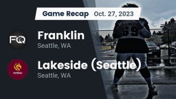 Recap: Franklin  vs. Lakeside  (Seattle) 2023