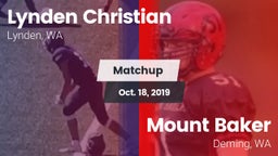 Matchup: Lynden Christian vs. Mount Baker  2019