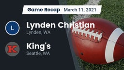 Recap: Lynden Christian  vs. King's  2021
