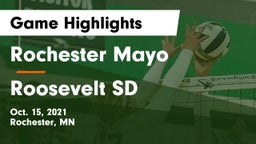 Rochester Mayo  vs Roosevelt SD Game Highlights - Oct. 15, 2021