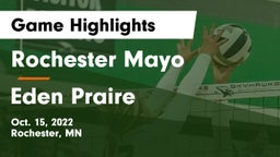 Rochester Mayo  vs Eden Praire Game Highlights - Oct. 15, 2022