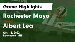 Rochester Mayo  vs Albert Lea  Game Highlights - Oct. 18, 2022