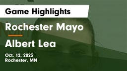 Rochester Mayo  vs Albert Lea  Game Highlights - Oct. 12, 2023