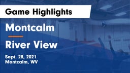 Montcalm  vs River View Game Highlights - Sept. 28, 2021