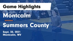 Montcalm  vs Summers County Game Highlights - Sept. 30, 2021