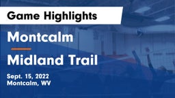 Montcalm  vs Midland Trail  Game Highlights - Sept. 15, 2022